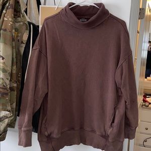 oversized Aerie sweatshirt
